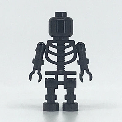 Skeleton Black with Evil Skull